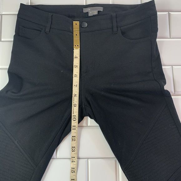 Vince Leggings Jeans Pants Women’s 4 Black Skinny pockets Casaul Ladies - Picture 11 of 15